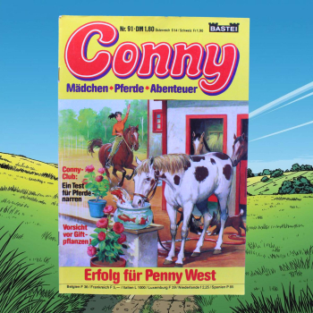 Conny Comic Nr. 91 1982 Bastei kaufen | Mädchen Pferde Comic Klassiker | hoppla-stuff.de